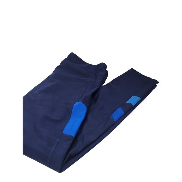 Under‎ Armour Compression Workout Running Yoga Leggings Blue Women's Size Medium - Picture 1 of 6